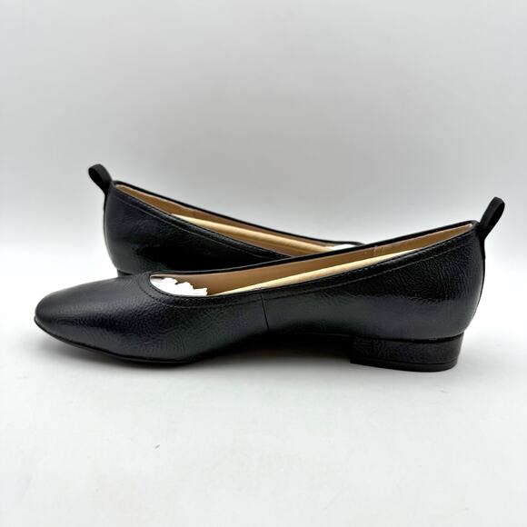 LifeStride Womens Cameo Heeled Flats US 6.5 M EU 36.5 Black Slip On NIB - Picture 7 of 12